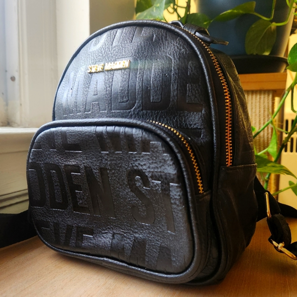 Steve Madden Mini Bbailey Logo Backpack Bag
